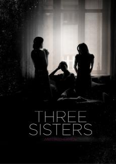 Three Sisters theatre poster design by Damien Frost