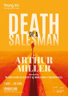 Death Of A Salesman original YV on-sale poster design
