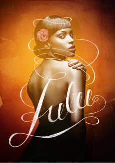 AMERICAN LULU - Young Vic theatre poster design by Damien Frost