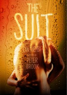 The Suit by Peter Brook theatre poster by Damien Frost