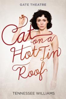 Cat on a Hot Tin Roof theatre poster design by Damien Frost