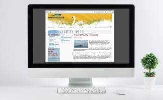 Brisbane Port Corporation website