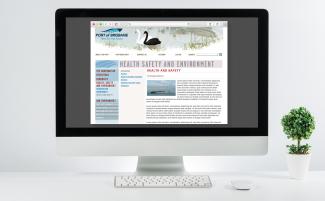 Brisbane Port Corporation website