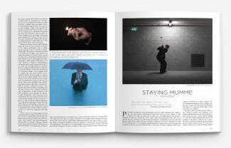 Eyeline magazine | designed by Damien Frost