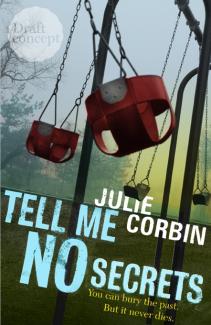 TELL ME NO SECRETS book cover design by Damien Frost