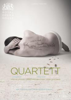 Quartett opera draft-concept poster design by Damien Frost