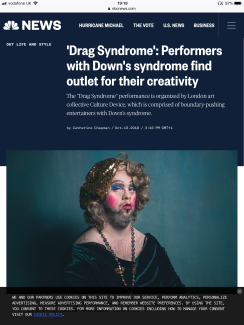 NBC Drag Syndrome photo by Damien Frost