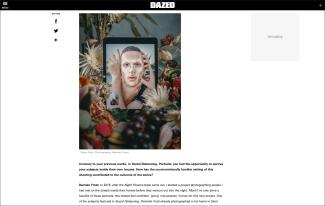 Dazed and Confused interview with Damien Frost