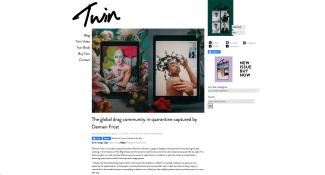 Twin Magazine interview with Damien Frost